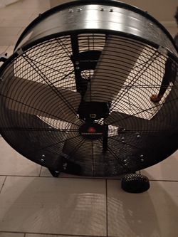 CountyLine Large Industrial Floor Fan