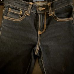 Dark Blue Jeans - Boys Okd Navy Size 7 Regular