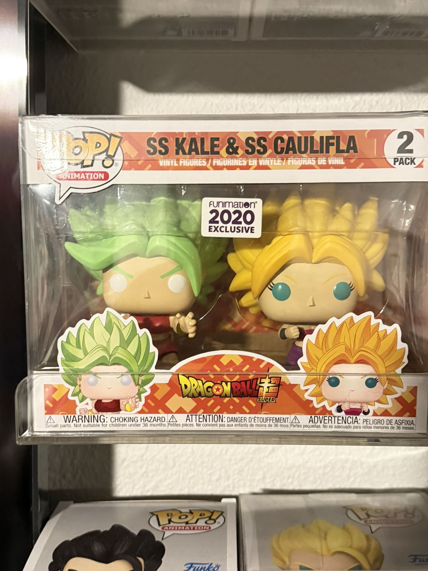 Kale And Caulifla Funko Pop
