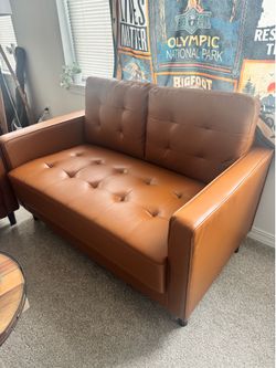Loveseat and Sofa Couch