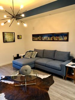 Mid century modern sectional
