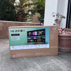 43ua71 43” Lg smart 4k led Uhd tv