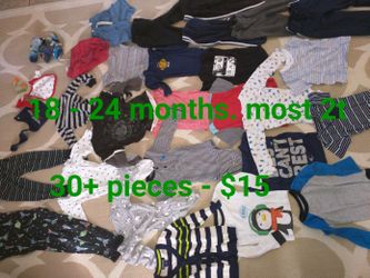 Boys 18-24months clothes