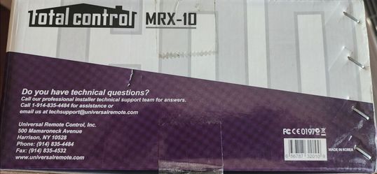 Total Control MRX-10