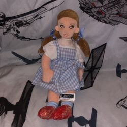 The wizard of Oz, 10 inch plush Dorothy