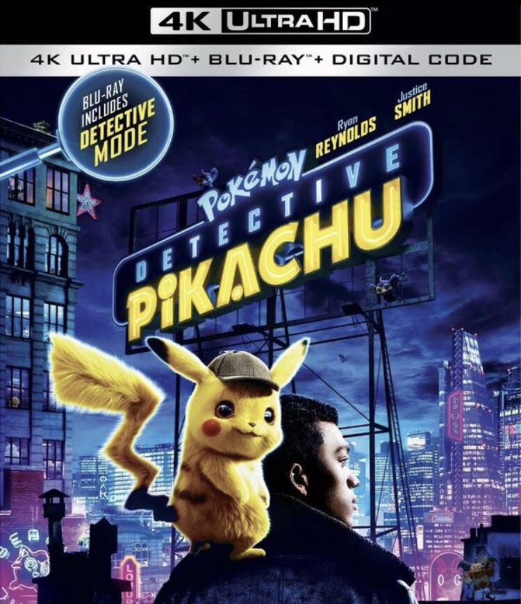 Detective Pikachu 4K Ultra HD + Digital Code + Trading Card