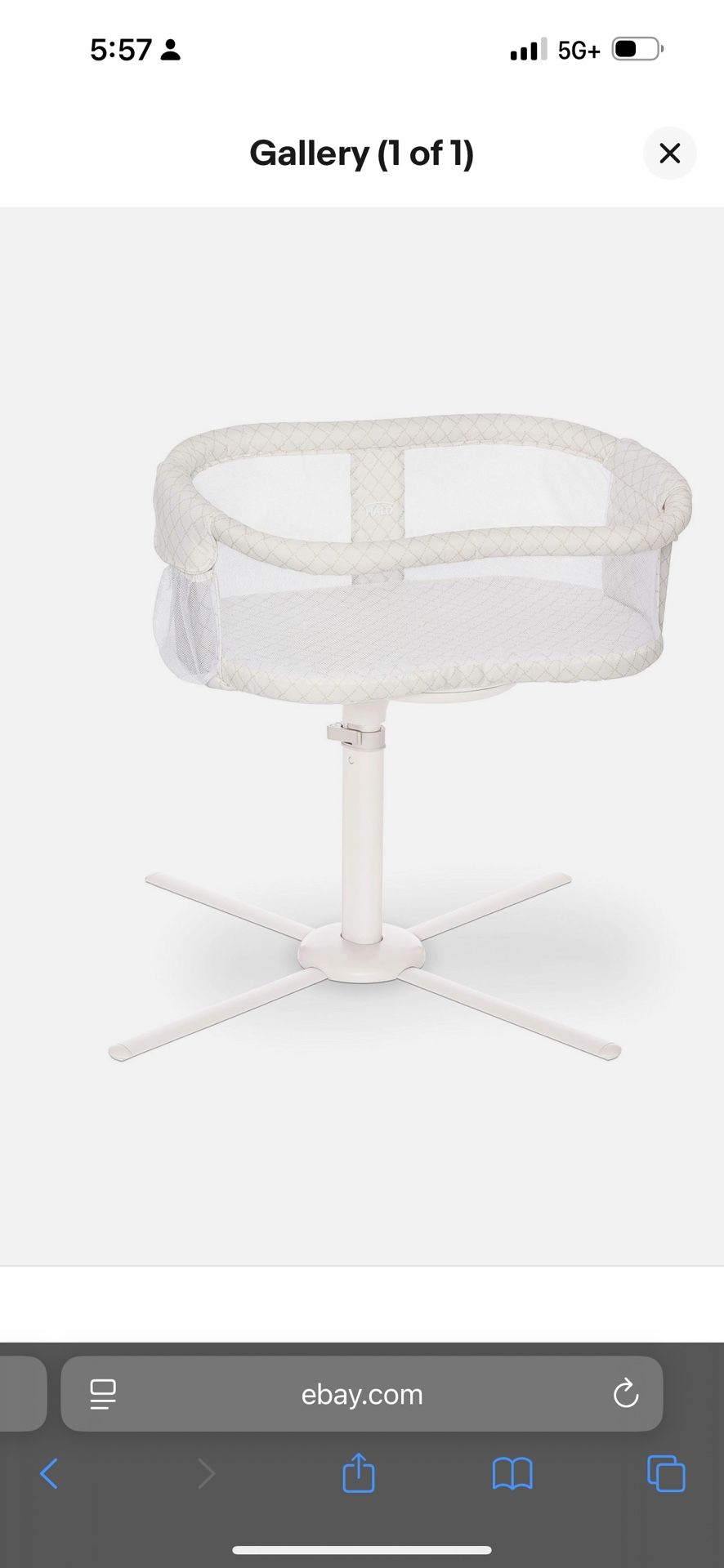 Halo Swivel Bassinet 