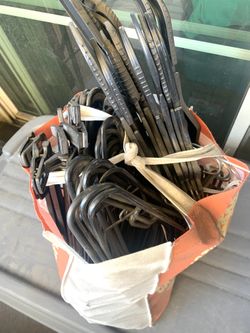 Giant Bag Of Black Hangers