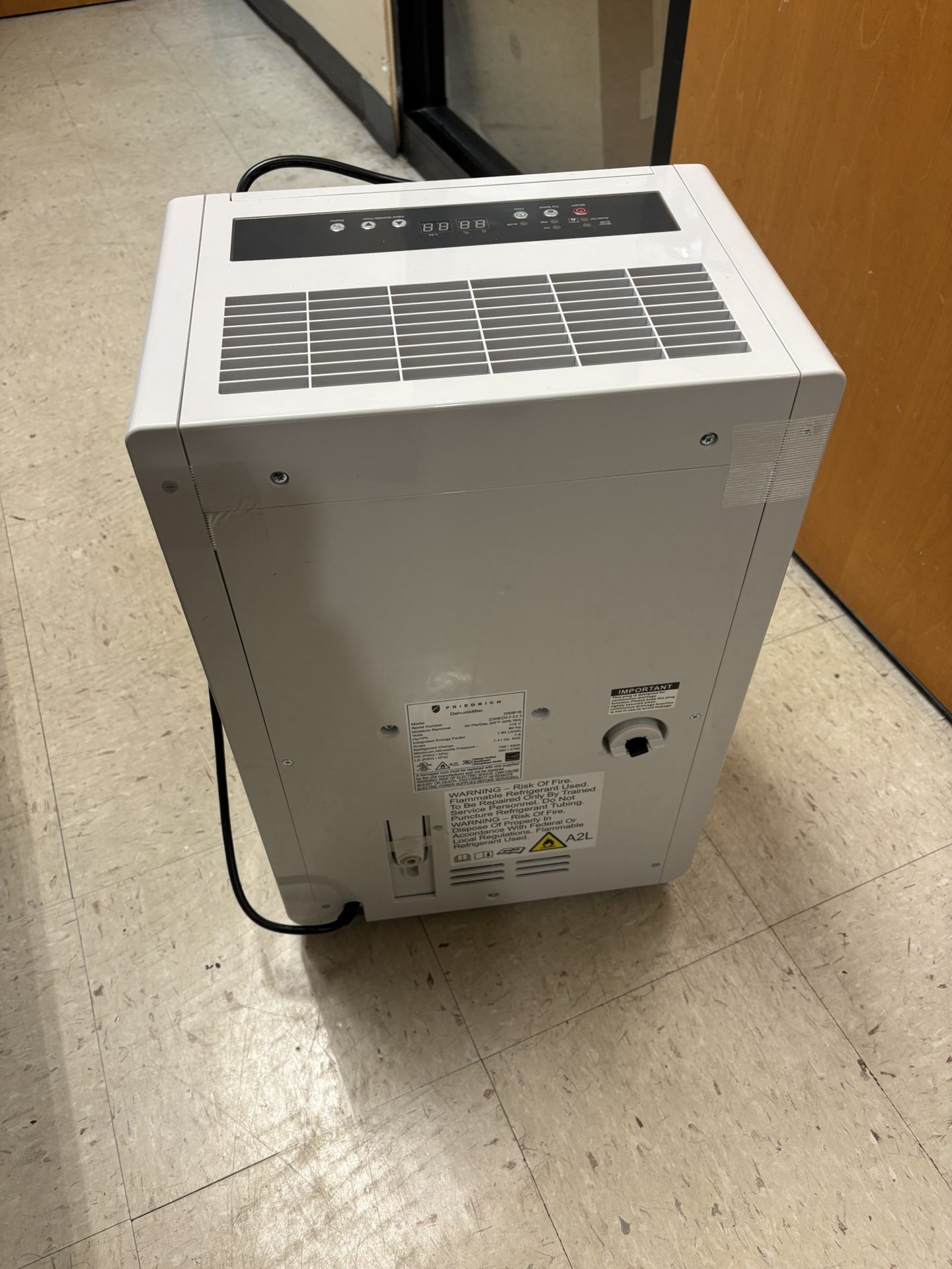Friedrich Dehumidifier