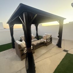 10x10 Metal Gazebo/Canopy New In The Box