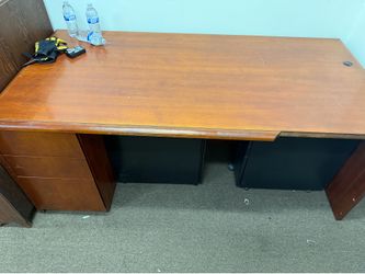 Free wood desk