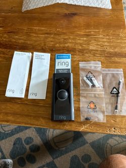 Doorbell ring camera