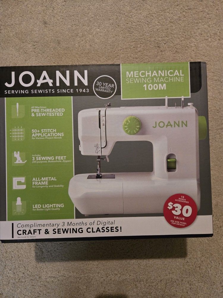 Joann Model 100  Sewing Machine
