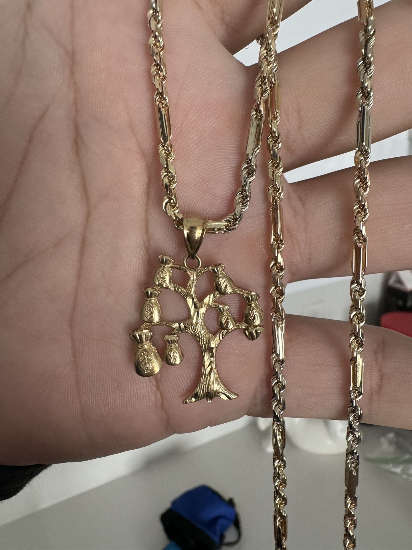 14k Milano And Pendent