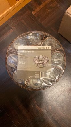 Patio Umbrella Candle Holder. Holds Up To 8 Candles