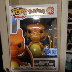 Funko Pop Charizard Pearlescent Pokemon Center Exclusive