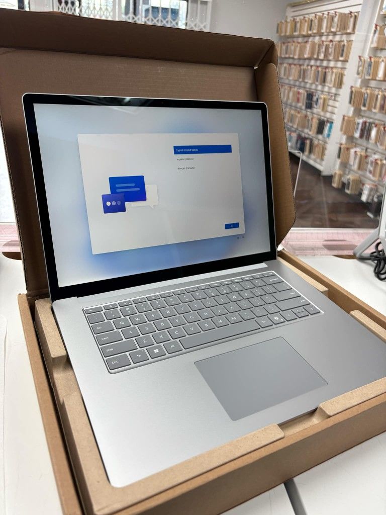 Microsoft Surface Laptop 6 For Business 15 Inch With Copilot Brand New - $1 To Take it Home same Day and Pay the Rest later!