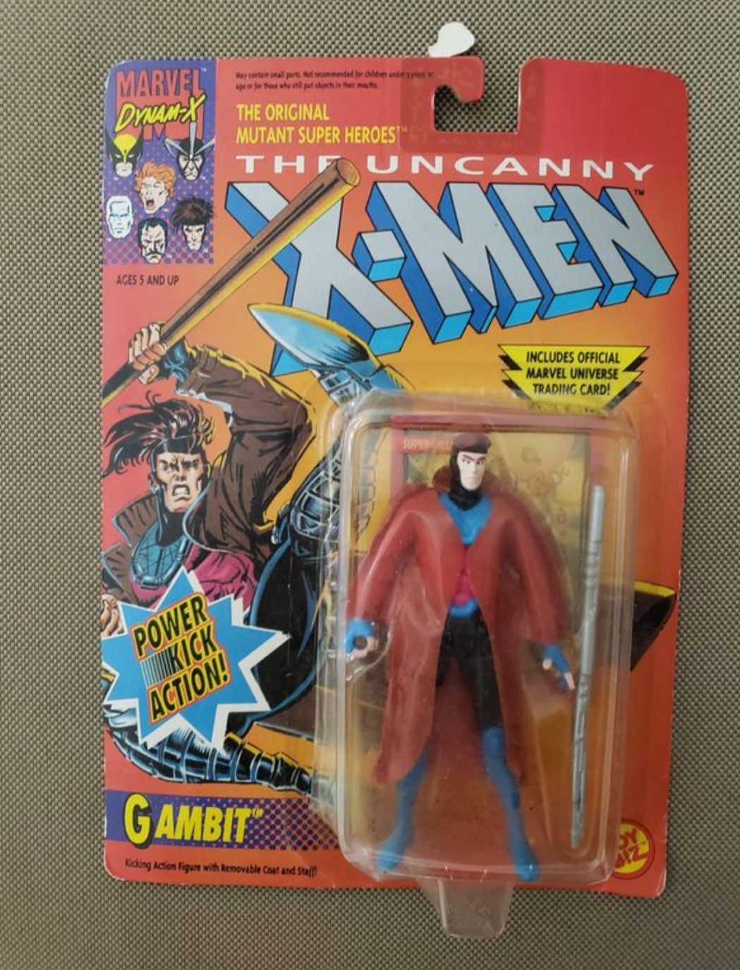 Marvel The Uncanny X-Men Gambit Action Figure 1992
