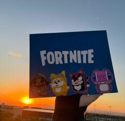 Fortnite Character Fan Art Canvas Painting