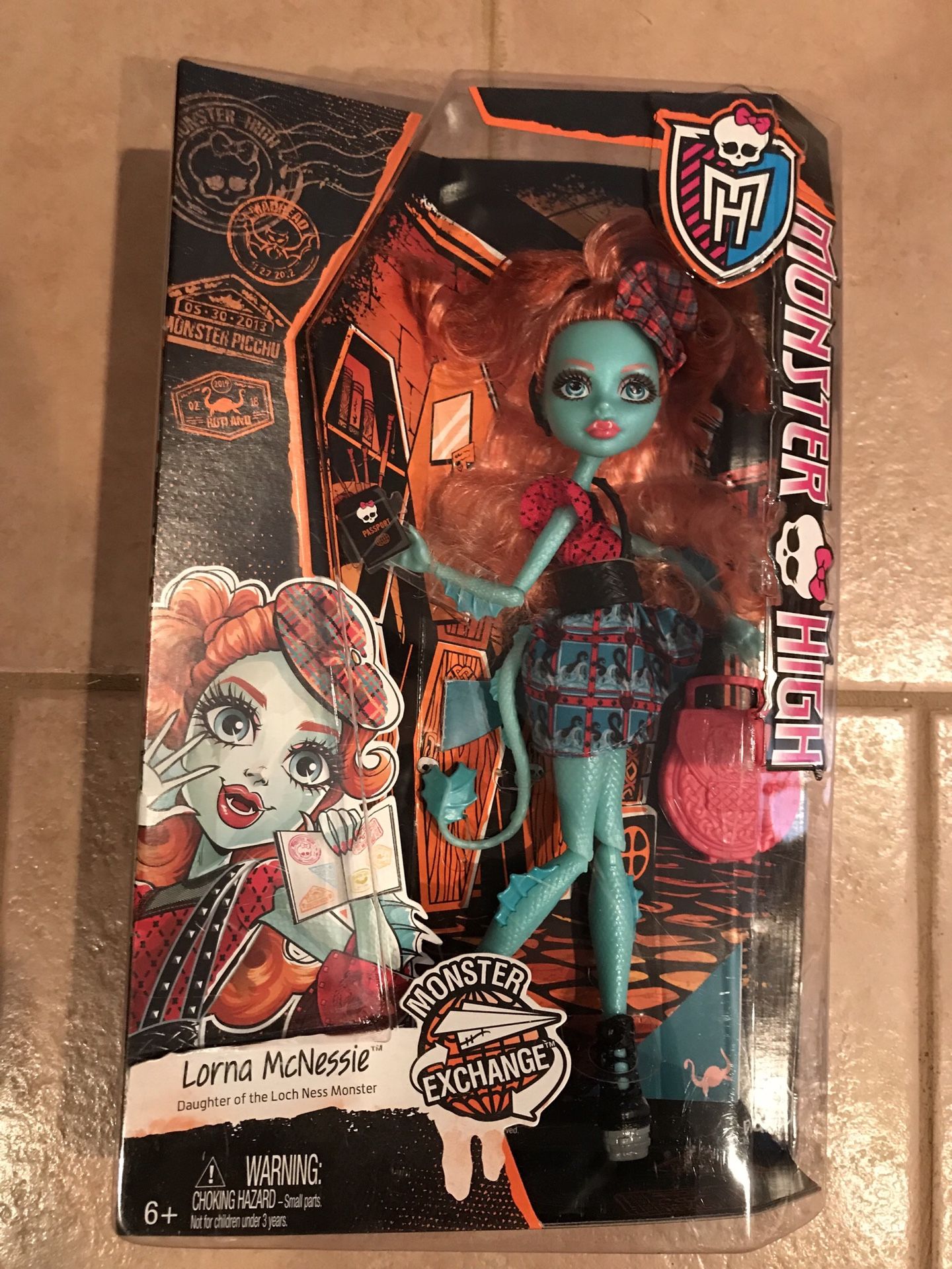 Monster High Doll Lorna McNessie