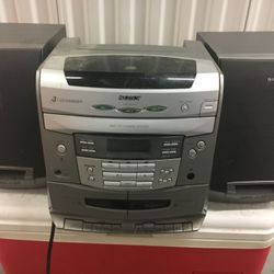 Sony cd changer stereo system.