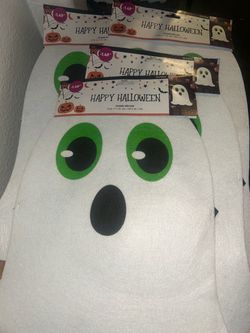 New Set Of 4 Halloween Chair Decor
