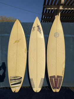 South Coast Step Up Surfboards $150 For All Three
