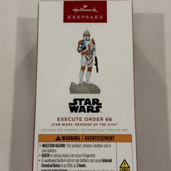 Star Wars: Revenge of the Sith™ Execute Order 66 Ornament With Light and Sound