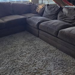 Sectional Sofa Brown