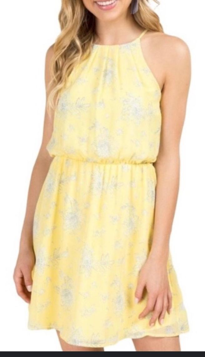 Blue Rain Dress size large Gently preloved