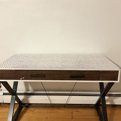 Desk With Pull Out Drawer