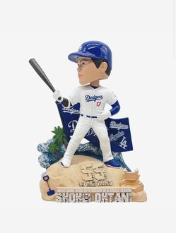 Shohei Ohtani Los Angeles Dodgers Most Single Season Home Run Franchise Record Bobblehead