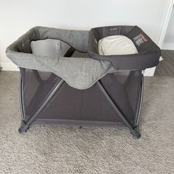 Nuna SENA Aire Travel playpen + Changing Table. Original price is $500