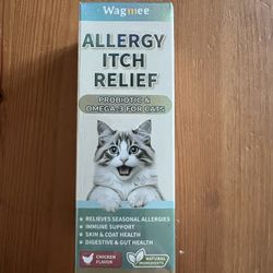 Wagmee Natural Allergy Relief For Cats