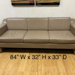 Used Leather Couch