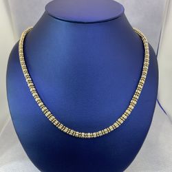 10KT Gold Two Tone Chain