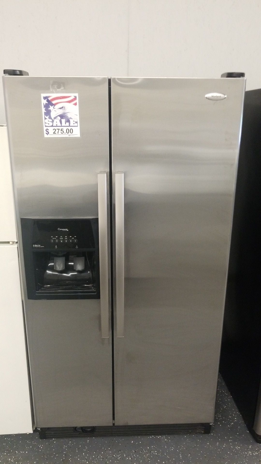 WHIRLPOOL CONQUEST SIDE BY SIDE REFRIGERATOR