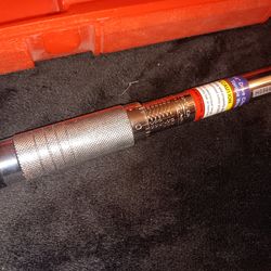 Pittsburg torque wrench w/case