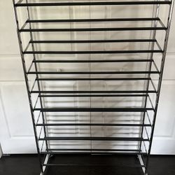 Shoe Rack - Metal (50 Pair) Qty 2