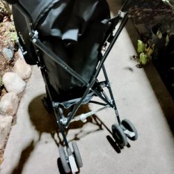 $6! Cute Umbrella Stroller With Pull Down Top Black