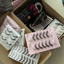 Box Of Lashes And Falsies