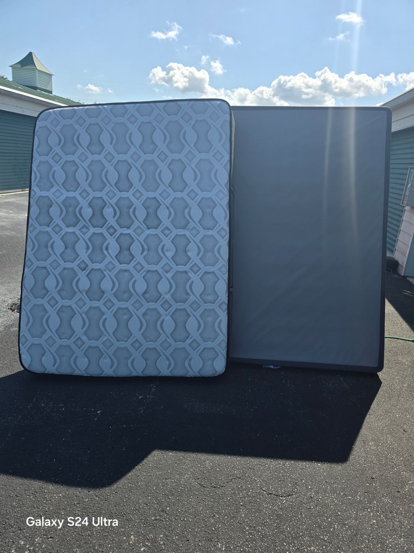 Full Size Mattress And Boxspring $200