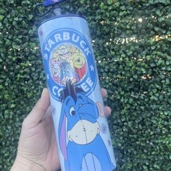 Eeyore SB Inspired Tumbler (READ DESCRIPTION)