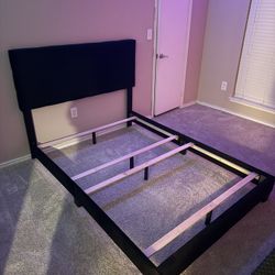 Bed Frame and Mattress 