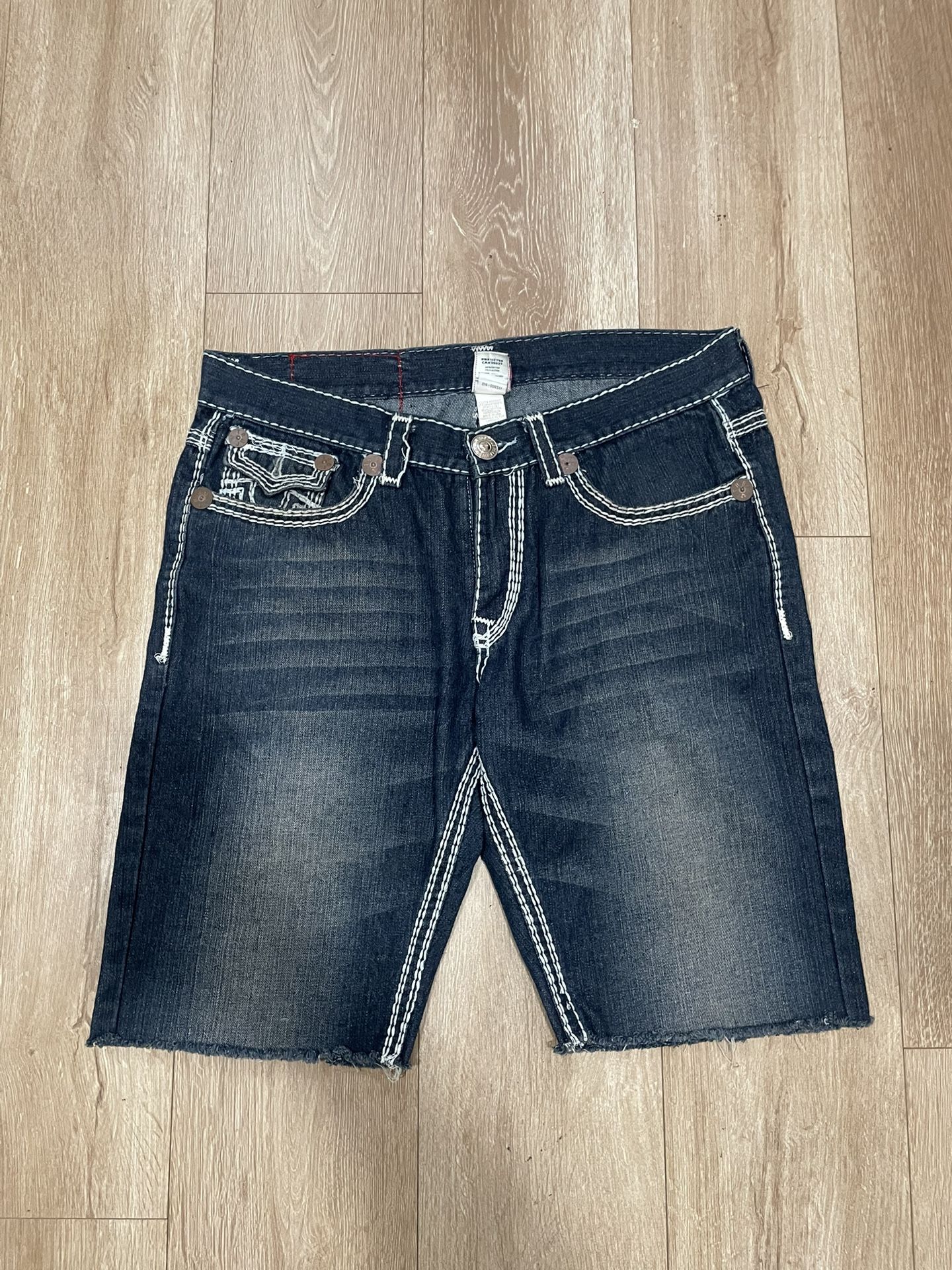 True Religion Jorts Size 36