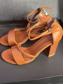 Brown Women Heels Size 7