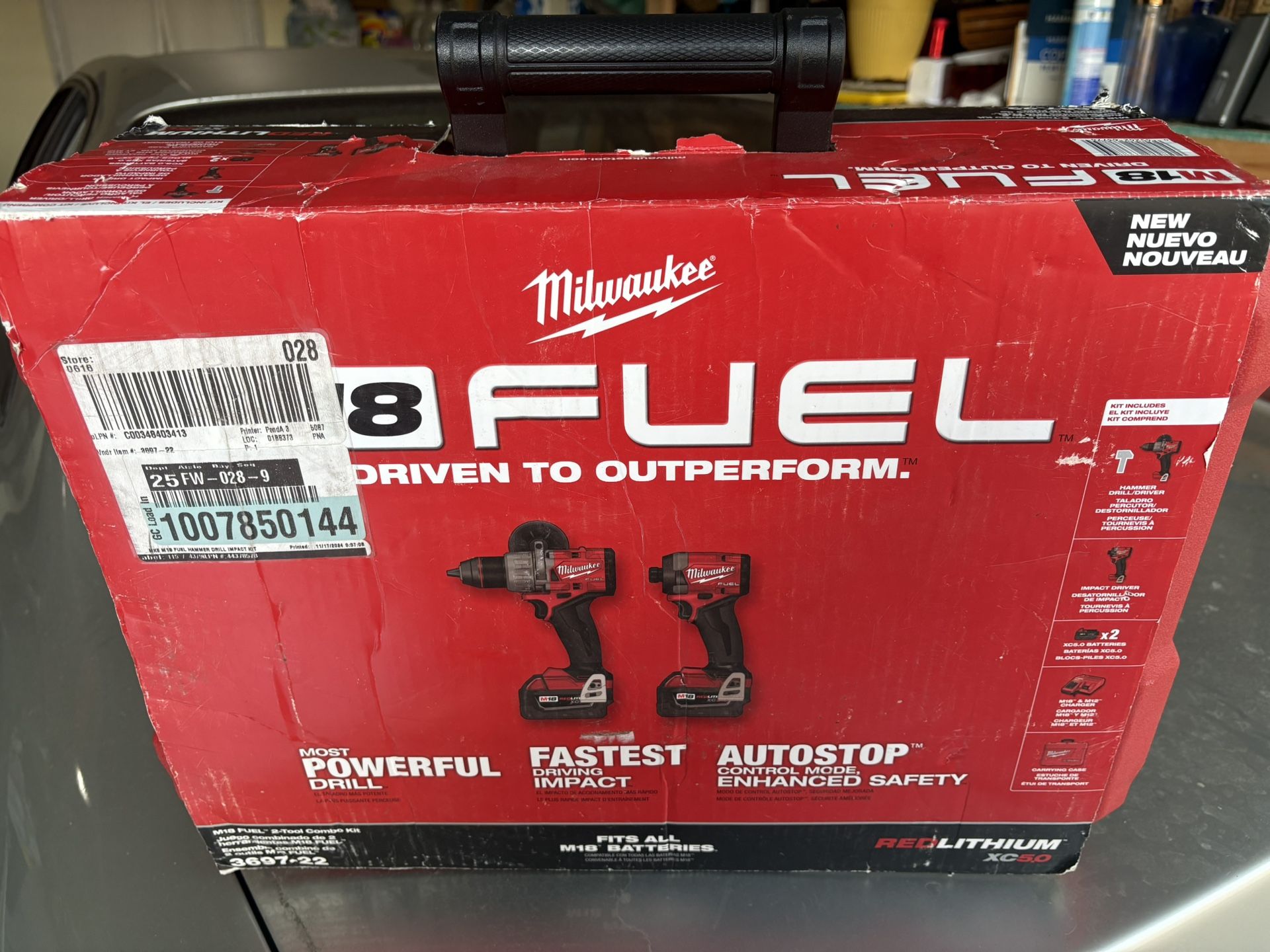 Milwaukee M18 FUEL Impact And Drill