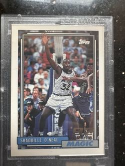 Shaquille O Neal Rookie Card - Topps