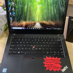 Lenovo Thinkpad T470 14” Intel Core i5-6300U @2.50GHz, 8GB RAM, 256gb SSD, Windows 10 Pro, Microsoft Office. Comes with Lenovo Charger. 