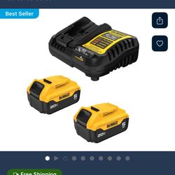 Dewalt Batteries And Charger 